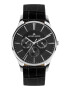 Jacques Lemans Ceas quartz unisex cu o curea de piele - Pled.ro