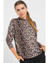 JdY Pulover cu model animal print Tonsy - Pled.ro