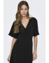 JdY Rochie cu decolteu in V si slit frontal - Pled.ro