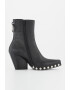 Jeffrey Campbell Botine cowboy de piele - Pled.ro