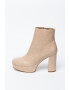 Jeffrey Campbell Botine de piele ecologica cu aspect piele de crocodil Sahar - Pled.ro