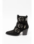 Jeffrey Campbell Botine de piele intoarsa cu varf ascutit Caceres - Pled.ro