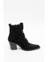 Jeffrey Campbell Botine de piele intoarsa cu varf ascutit Caceres - Pled.ro