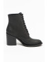 Jeffrey Campbell Botine de piele nabuc Knowles - Pled.ro