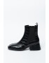 Jeffrey Campbell Ghete Chelsea de piele cu aspect piele de crocodil Lliam - Pled.ro