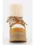 Jeffrey Campbell Ghete flatform cu garnituri de piele si piele shearling sintetica - Pled.ro