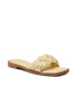 Jenny Fairy Papuci flip-flop dama Textil Bej - Pled.ro