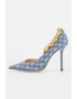 Jimmy Choo Pantofi cu varf ascutit si broderie logo Diamond - Pled.ro