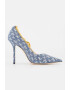 Jimmy Choo Pantofi cu varf ascutit si broderie logo Diamond - Pled.ro