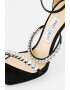 Jimmy Choo Sandale din piele intoarsa cu aplicatii cu cristale Bing - Pled.ro