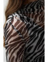 JIMMY KEY Bluza de plasa cu model animal print - Pled.ro