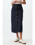 JIMMY KEY Fusta midi de denim - Pled.ro