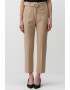 JIMMY KEY Pantaloni crop cu talie inalta - Pled.ro