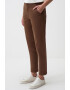 JIMMY KEY Pantaloni crop din amestec de lyocell - Pled.ro