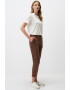 JIMMY KEY Pantaloni crop din amestec de lyocell - Pled.ro