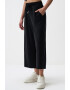 JIMMY KEY Pantaloni crop din amestec de modal - Pled.ro