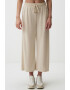 JIMMY KEY Pantaloni crop din amestec de modal - Pled.ro