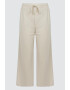 JIMMY KEY Pantaloni crop din amestec de modal - Pled.ro