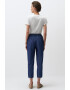 JIMMY KEY Pantaloni crop din chambray - Pled.ro