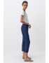 JIMMY KEY Pantaloni crop din chambray - Pled.ro