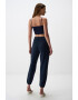 JIMMY KEY Pantaloni crop din lyocell - Pled.ro