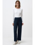 JIMMY KEY Pantaloni crop striati - Pled.ro