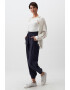 JIMMY KEY Pantaloni jogger crop din amestec de modal - Pled.ro