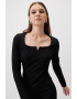 JIMMY KEY Rochie bodycon cu decolteu patrat - Pled.ro