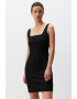 JIMMY KEY Rochie bodycon cu decolteu patrat - Pled.ro