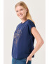 JIMMY KEY Tricou cu imprimeu metalizat - Pled.ro