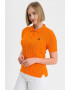 Jimmy Sanders Tricou polo cu model torsade Aracely - Pled.ro