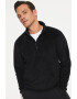 JoyStar Bluza de trening din material fleece cu fermoar scurt - Pled.ro