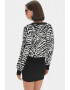 June Cardigan crop cu animal print - Pled.ro