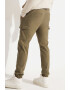 June Pantaloni cargo cu snur de ajustare in talie - Pled.ro