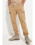 June Pantaloni cargo cu snur de ajustare in talie - Pled.ro