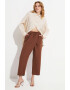 June Pantaloni crop cu croiala dreapta - Pled.ro