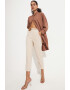 June Pantaloni crop cu talie inalta - Pled.ro