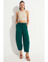 June Pantaloni crop relaxed fit - Pled.ro