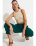 June Pantaloni crop relaxed fit - Pled.ro