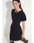 June Rochie cambrata cu maneci bufante - Pled.ro