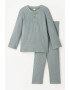 June Set de pantaloni si bluza striate - Pled.ro