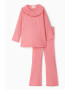 June Set de pantaloni si bluza striate - Pled.ro