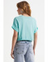 June Tricou crop supradimensionat - Pled.ro