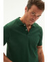 June Tricou polo cu model uni - Pled.ro