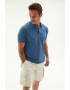 June Tricou polo cu model uni - Pled.ro