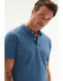 June Tricou polo cu model uni - Pled.ro