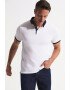 June Tricou polo slim fit de bumbac - Pled.ro