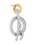 JUST CAVALLI Cercei drop cu zirconia - Pled.ro