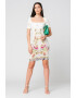 JUST CAVALLI Rochie cambrata cu imprimeu floral - Pled.ro