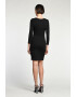 JUST CAVALLI Rochie mini cu aplicatii cu strasuri - Pled.ro